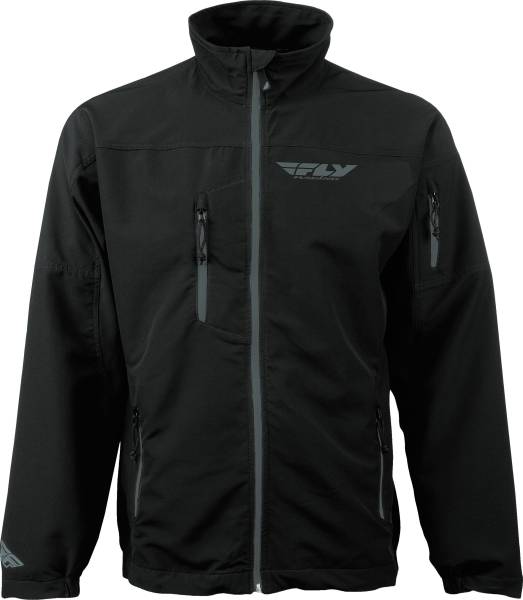 FLY RACING - WIN-D JACKET BLACK 2X - Image 1