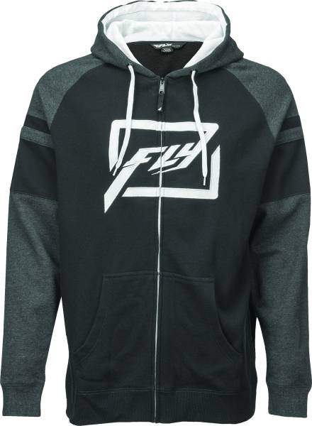 FLY RACING - THRESHOLD HOODIE BLACK/HEATHER 2X - Image 1