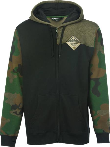 FLY RACING - FLY PATCH HOODIE CAMO 2X CAMO 2X - Image 1