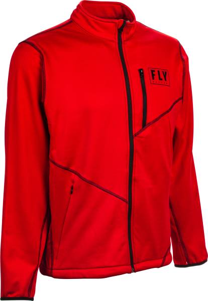 FLY RACING - MID-LAYER JACKET RED 2X - Image 1