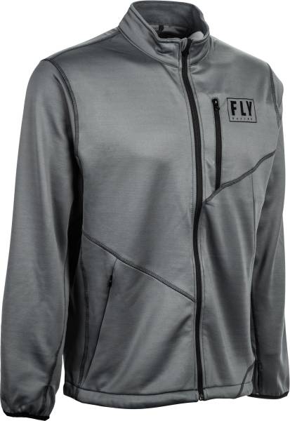 FLY RACING - MID-LAYER JACKET ARCTIC GREY 2X - Image 1