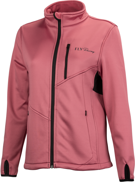 FLY RACING - WOMEN'S MID-LAYER JACKET PINK 2X - Image 1