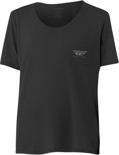 FLY RACING - WOMEN'S FLY CHILL TEE BLACK 2X - Image 1