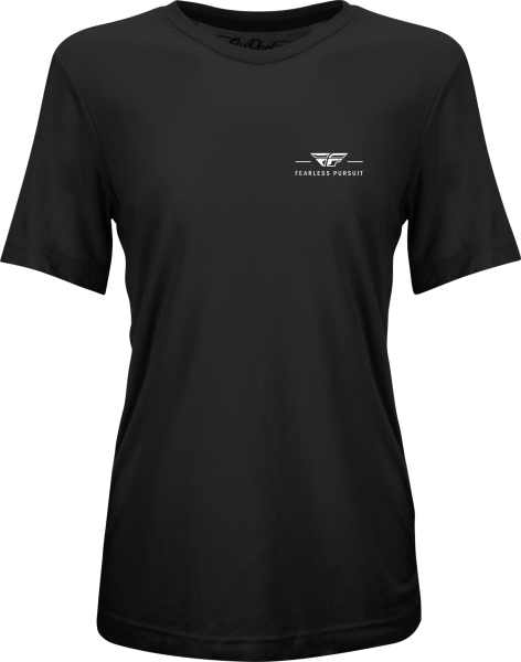 FLY RACING - WOMEN'S FLY MOTTO TEE BLACK 2X - Image 1