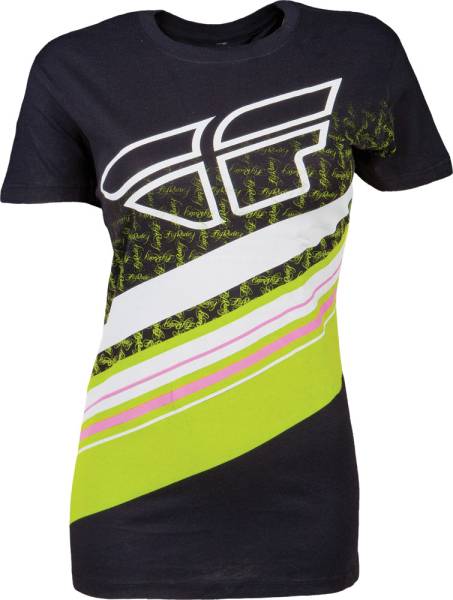 FLY RACING - SPRIGHTLY TEE BLACK L - Image 1