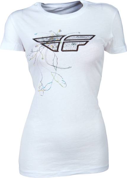 FLY RACING - EXSTATIC TEE WHITE 2X - Image 1