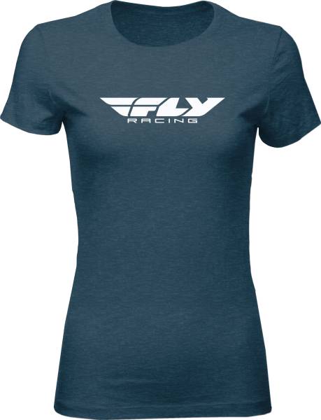 FLY RACING - WOMEN'S FLY CORPORATE TEE INDIGO 2X - Image 1