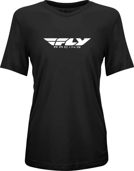 FLY RACING - WOMEN'S FLY ORIGIN CORPORATE TEE BLACK 2X - Image 1