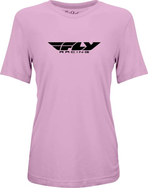 FLY RACING - WOMEN'S FLY ORIGIN CORPORATE TEE LILAC LG - Image 1