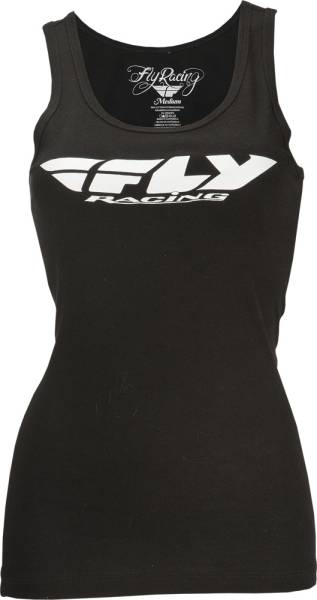 FLY RACING - CORPORATE LADIES TANK BLACK 2X - Image 1