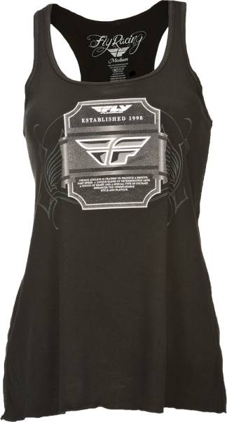 FLY RACING - ESTABLISHED LADIES TANK BLACK L - Image 1