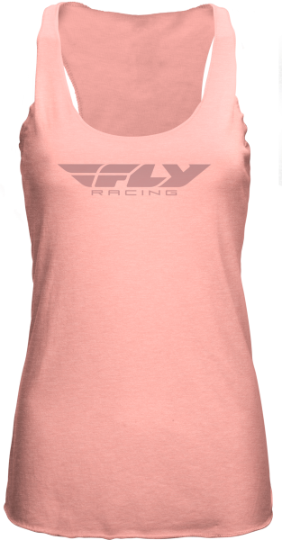 FLY RACING - WOMEN'S FLY CORPORATE TANK PEACH 2X - Image 1