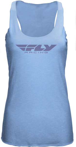 FLY RACING - WOMEN'S FLY CORPORATE TANK LIGHT BLUE 2X - Image 1