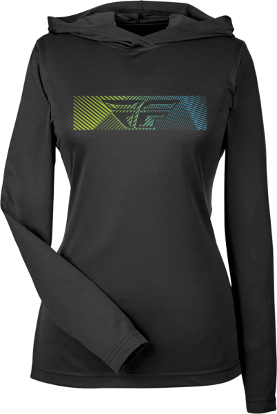 FLY RACING - WOMEN'S FLY FLEX HOODIE BLACK 2X - Image 1