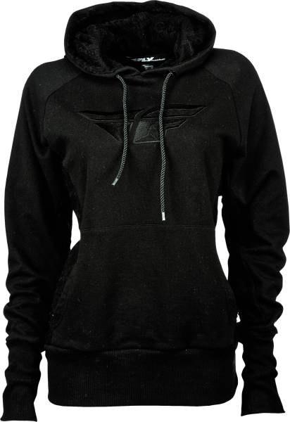 FLY RACING - LACED PULLOVER HOODIE BLACK XS/S - Image 1