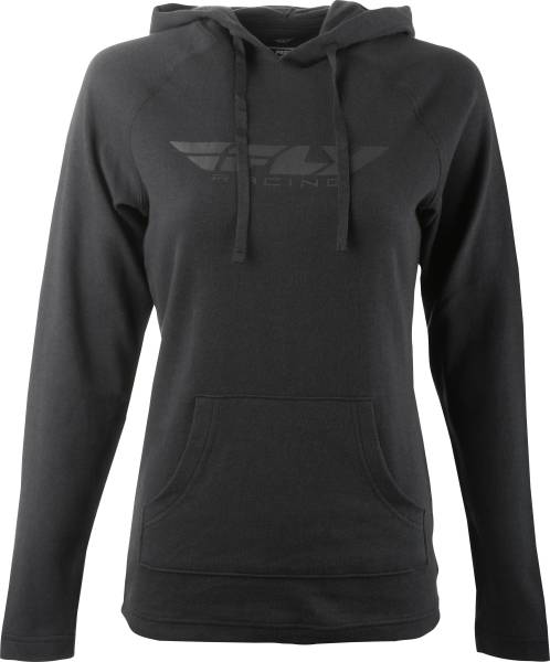 FLY RACING - FLY WOMEN'S LIGHTWEIGHT HOODIE BLACK 2X - Image 1