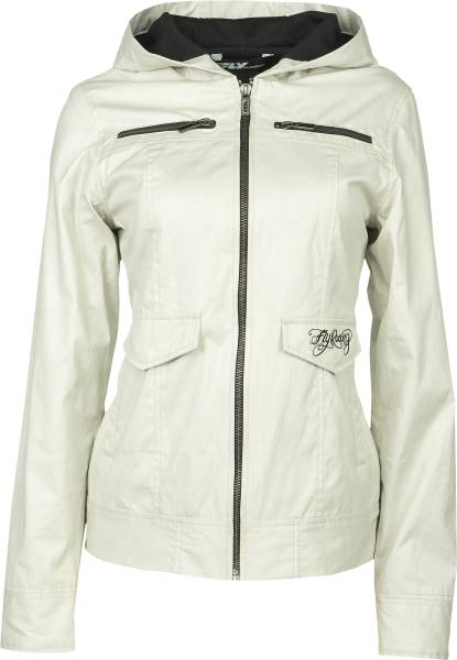 FLY RACING - FLY WAXED JACKET IVORY 2X IVORY 2X - Image 1