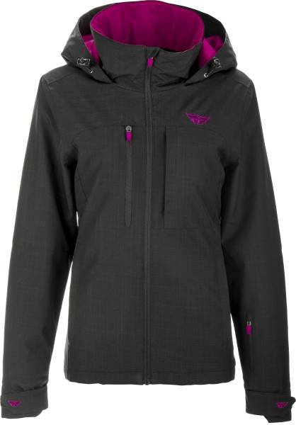 FLY RACING - FLY WOMEN'S HAYLEY JACKET BLACK 2X - Image 1