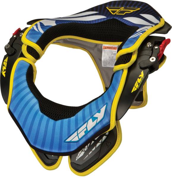 FLY RACING - VALOR MX BRACE BLUE/BLACK S/M - Image 1