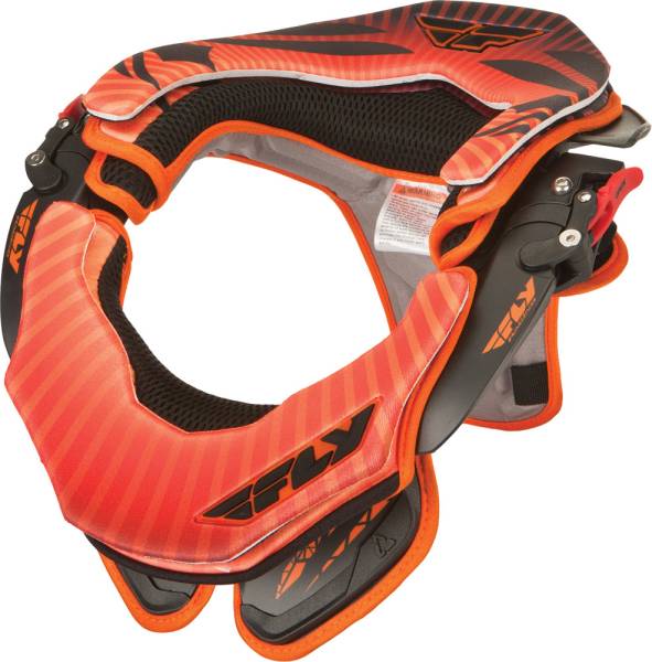 FLY RACING - VALOR MX BRACE ORANGE/BLACK L/X - Image 1