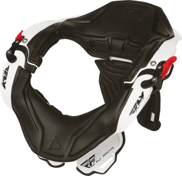 FLY RACING - 4.5 NECK BRACE WHITE S/M - Image 1