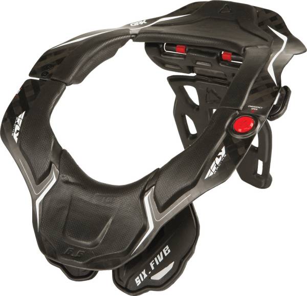 FLY RACING - 6.5 CARBON NECK BRACE BLACK S/M - Image 1