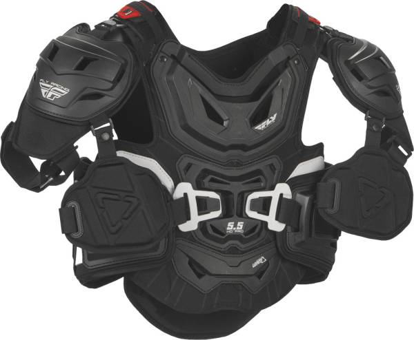 FLY RACING - 5.5 HD PRO JUNIOR CHEST PROTECTOR (BLACK) - Image 1