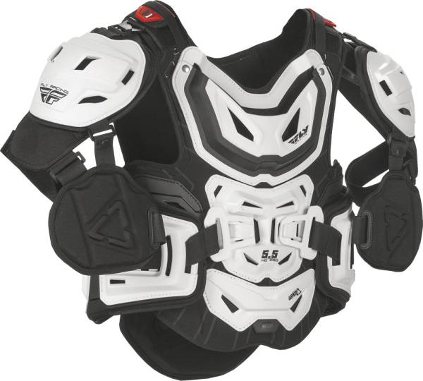 FLY RACING - 5.5 HD PRO CHEST PROTECTOR (WHITE) - Image 1