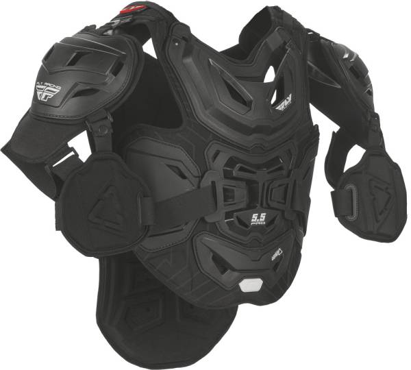 FLY RACING - 5.5 PRO CHEST PROTECTOR (BLACK) - Image 1