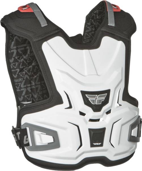 FLY RACING - JUNIOR BODY VEST LITE WHITE S/M - Image 1