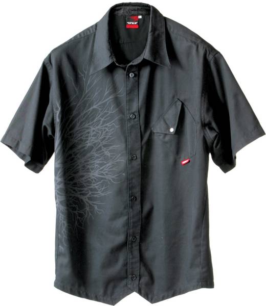 FLY RACING - ROCKER SHIRT BLK XS - Image 1