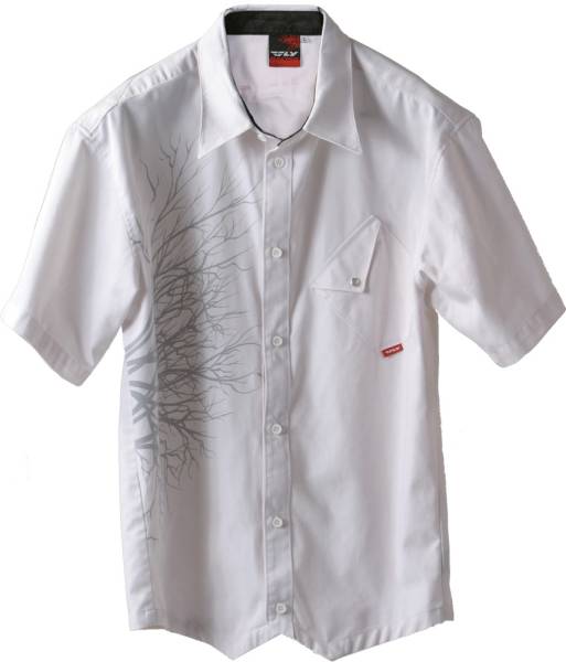 FLY RACING - ROCKER SHIRT WHT S - Image 1