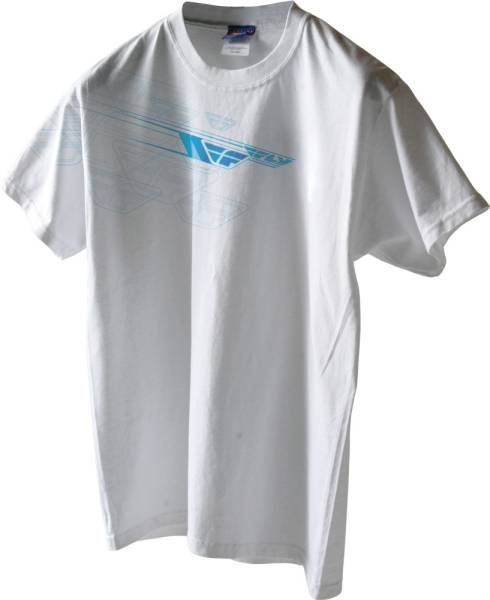 FLY RACING - TEE SPEED WHT SM - Image 1