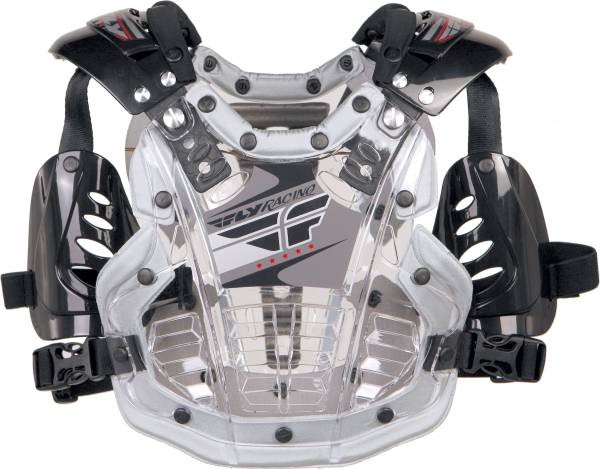 FLY RACING - CONVERTIBLE II MINI ROOST CLEAR/SILVER - Image 1