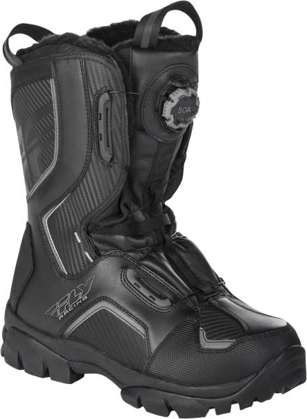 FLY RACING - MARKER BOA BOOTS BLACK SZ 07 - Image 1