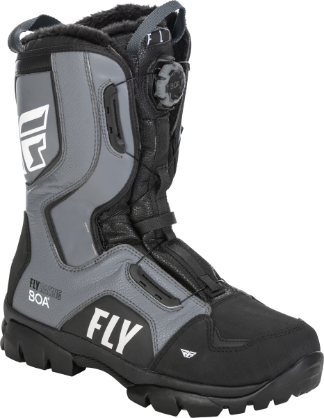 FLY RACING - MARKER BOA BOOT BLACK/GREY SZ 06 - Image 1