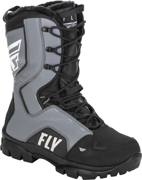 FLY RACING - MARKER BOOT BLACK/GREY SZ 06 - Image 1