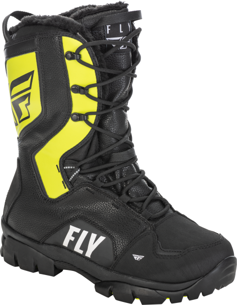 FLY RACING - MARKER BOOT BLACK/GREY/HI-VIS SZ 06 - Image 1