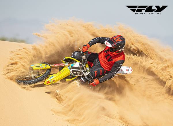 FLY RACING - WALL SIGN SUZUKI-PEICK #18 - Image 1