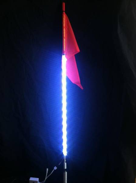 WHIP IT - LIGHTED FLAGS 3' 5/PK - Image 1