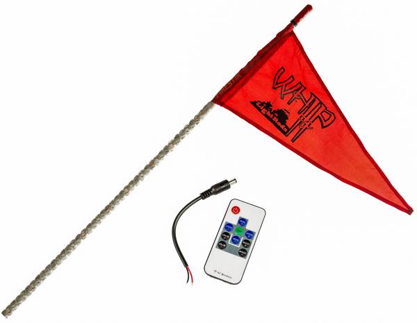 WHIP IT - WHITE 7FT LED FLAG - Image 1