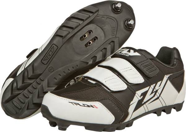 FLY RACING - TALON II SHOES BLACK/WHITE SZ Y13 - Image 1