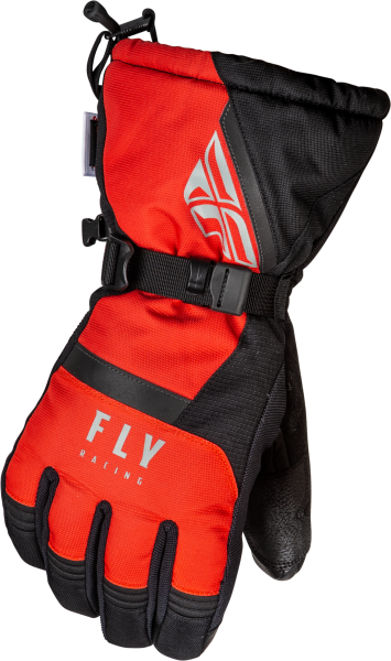 FLY RACING - CASCADE GLOVES BLACK/RED 2X - Image 1