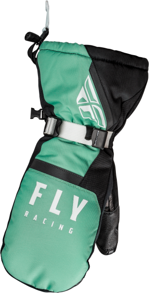 FLY RACING - CASCADE MITTENS BLACK/MINT 2X - Image 1