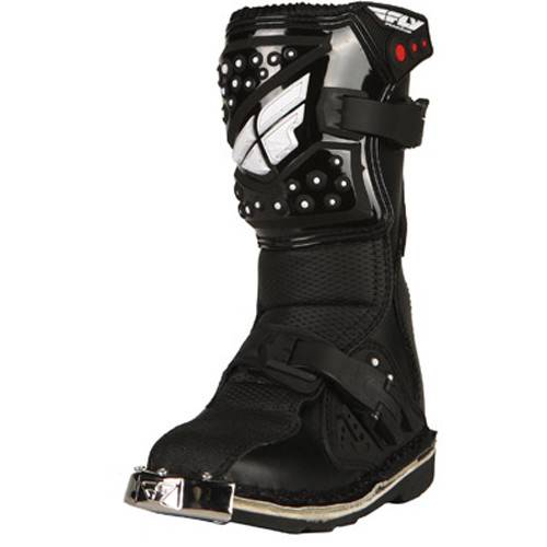 FLY RACING - MAVERIK BOOTS BLACK SZ Y10 - Image 1