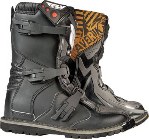 FLY RACING - MAVERIK SHORTY BOOTS SZ 8 - Image 1