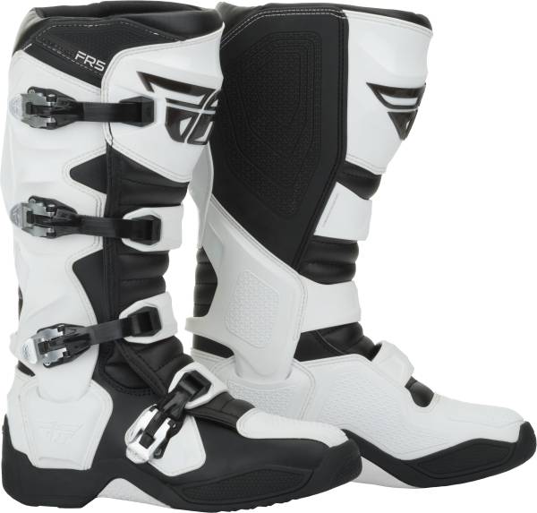 FLY RACING - FR5 BOOTS WHITE SZ 07 - Image 1