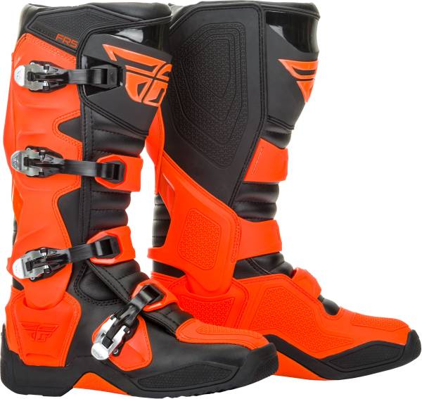 FLY RACING - FR5 BOOTS ORANGE SZ 07 - Image 1