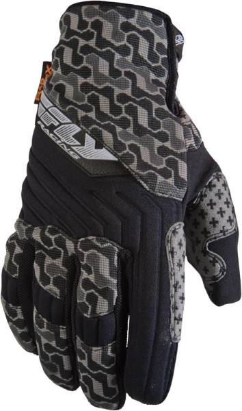 FLY RACING - SWITCH SNX GLOVES BLACK/GREY S Z 8 - Image 1