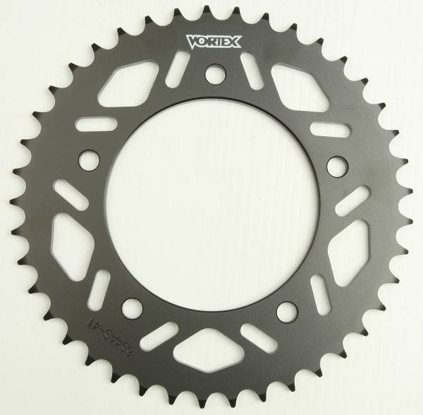 VORTEX - REAR SPROCKET STEEL 41T-520 BLK YAM - Image 1